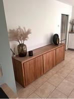 Mooie eetkamer in teak (zacht hout), Ophalen, Zo goed als nieuw