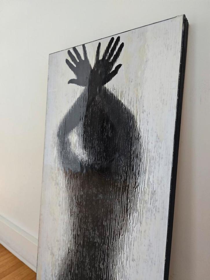 Rousbeh Tahmassian - Silence, Huis en Inrichting, Woonaccessoires | Schilderijen, Tekeningen en Foto's, Zo goed als nieuw, Ophalen