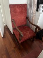 Fauteuil ancien en bois sculpté – style classique, Antiquités & Art, Enlèvement