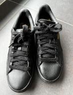 Puma Basket Classic zwart leer maat 40, Enlèvement ou Envoi, Sneakers et Baskets, Comme neuf, Noir