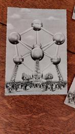 Atomium postkaart, Verzamelen, Ophalen, 1940 tot 1960, Ongelopen, Brussel (Gewest)