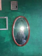 Antieke ovale spiegel 75x45 cm., Ophalen, Ovaal, Minder dan 50 cm, Minder dan 100 cm