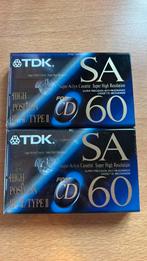 2 gesealde TDK cassettes, Cd's en Dvd's, Cassettebandjes, Ophalen of Verzenden, Zo goed als nieuw