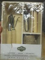 tuin handgereedschap setje mooi in kistje nieuw, Ophalen of Verzenden, Nieuw, Botang