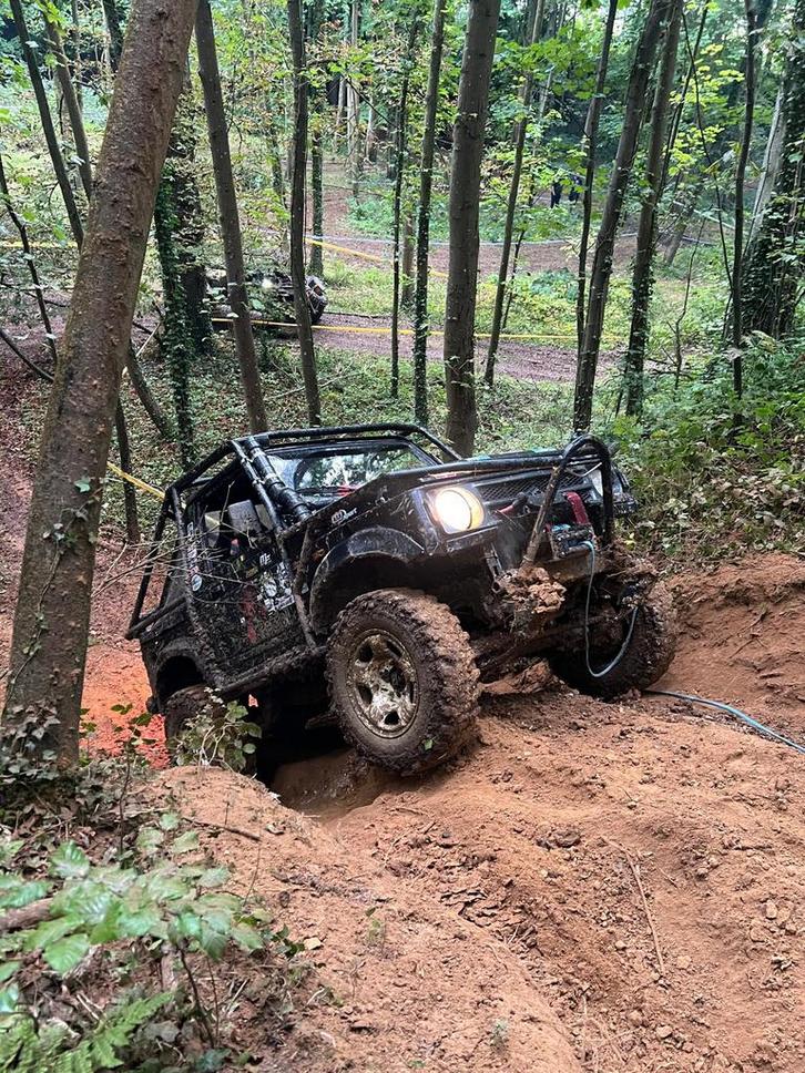Suzuki samurai trial/wedstrijd met vw 1.9td motor, Auto's, Suzuki, Particulier, Samurai, Ophalen of Verzenden