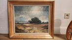 Schilderij, Genks landschap, Antiek en Kunst, Kunst | Schilderijen | Klassiek, Ophalen of Verzenden