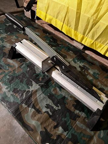 Wolfcraft Laminaat Vinyl Snijder Handmatig en Nauwkeurig, Divers, Papeterie, Enlèvement, Comme neuf
