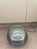 Draagbare radio,cd speler Sony cd’s-E77L cassette werkt niet, Ophalen, Gebruikt, Radio