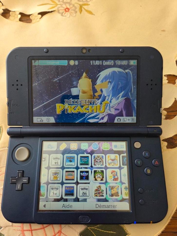 New 3DS XL (jeux illimités), Games en Spelcomputers, Spelcomputers | Nintendo 2DS en 3DS, Zo goed als nieuw, 2DS, Ophalen of Verzenden