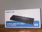 KVM Switch HDMI 8 Port - HDMI Switch with Remote Control, Ophalen of Verzenden, Nieuw