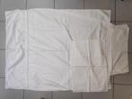 wit babydekbedovertrek 124x95 cm + kussensloop Quax, Ophalen of Verzenden, Zo goed als nieuw, Overige typen