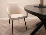 6 prachtige Eetkamer stoelen kick collectionmaud, Huis en Inrichting, Stoelen, Ophalen, Overige kleuren, Zo goed als nieuw, Stof