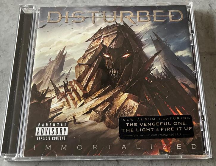 Disturbed: Immortalized cd, Cd's en Dvd's, Cd's | Hardrock en Metal, Gebruikt, Ophalen of Verzenden