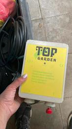 Top garden stroomklok, Ophalen, Gebruikt