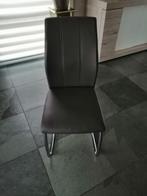 6 X Taupe (grijs-bruin) stoelen, Maison & Meubles, Chaises, Comme neuf, Modern, Autres matériaux, Enlèvement