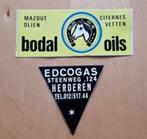 stickers olie en gas, Verzamelen, Ophalen of Verzenden