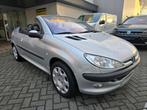 Peugeot 206 CC Cabrio 1.6i Automaat Airco + Garantie, Zwart, 1229 cc, Bedrijf, 59 kW