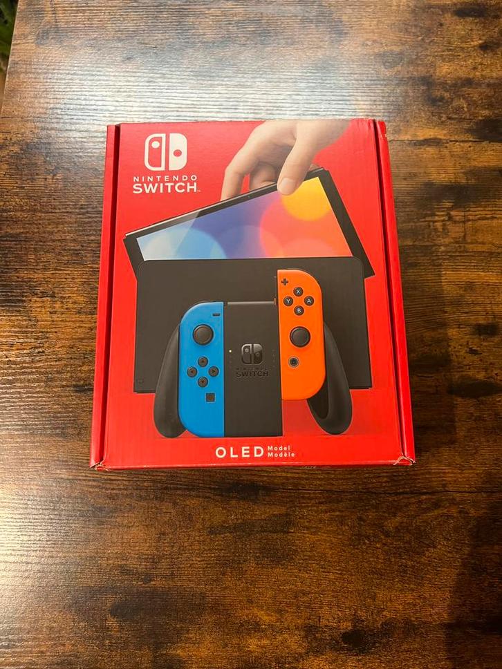 Nintendo switch oled, Games en Spelcomputers, Spelcomputers | Nintendo Switch, Zo goed als nieuw, Switch OLED, Met 1 controller