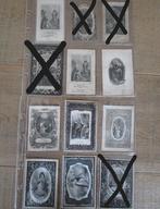 80 doodsprentjes gestorven 1850 -1859, Enlèvement ou Envoi, Carte de condoléances