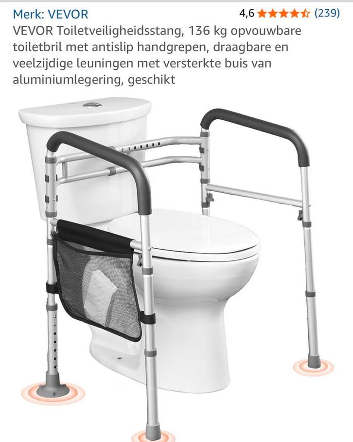 Toilet beveiliger NIEUW, Divers, Matériel Infirmier, Neuf, Enlèvement