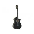 Guitare classique électro-acoustique Gomez noire, Autres types, Enlèvement ou Envoi, Neuf