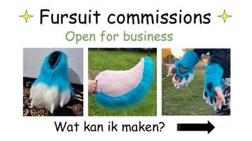 Fursuit commissions beschikbaar voor biedingen