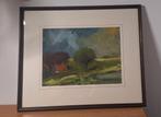 Aquarelle de W. Duthoit, Ophalen of Verzenden