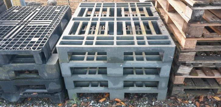 Gebruikte kunststofpaletten, Doe-het-zelf en Bouw, Kratten en Dozen, Gebruikt, Overige typen, 100 cm of meer, Ophalen