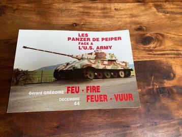 wo2 boek softcover 'Les Panzer de Peiper' beschikbaar voor biedingen