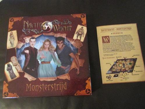 Nachtwacht monsterstrijd, Hobby en Vrije tijd, Gezelschapsspellen | Bordspellen, Zo goed als nieuw, Ophalen of Verzenden