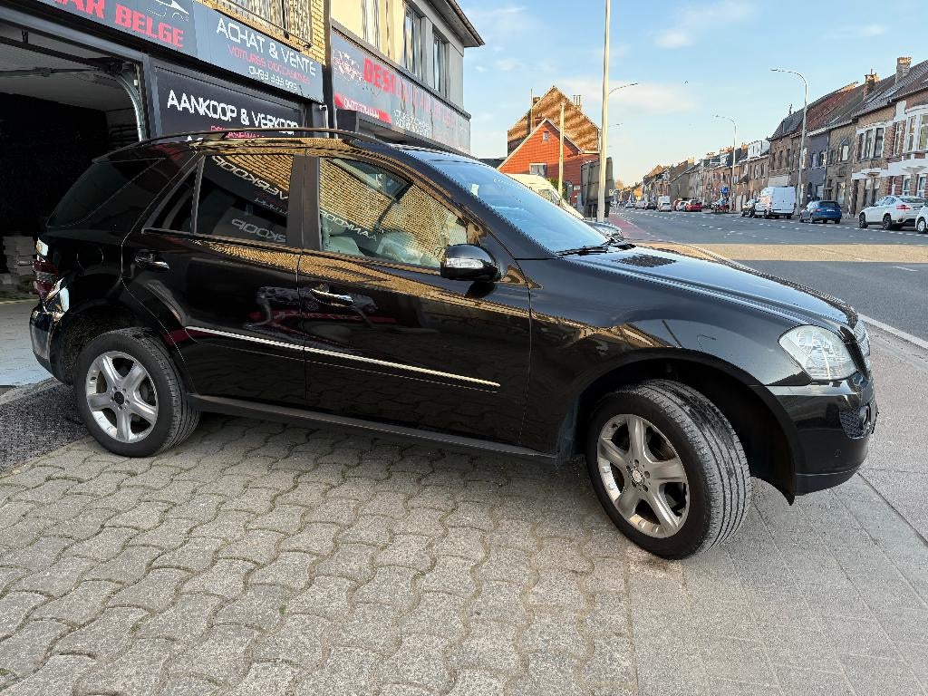 ML 280CDI 2009 rijdt heel goed*Mercedes Carnet*, Auto's, Mercedes-Benz, Automaat, Beige, Leder, Bedrijf