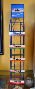 Vintage reklame rekje TRIDENT kauwgom, Ophalen of Verzenden, Zo goed als nieuw, Overige typen