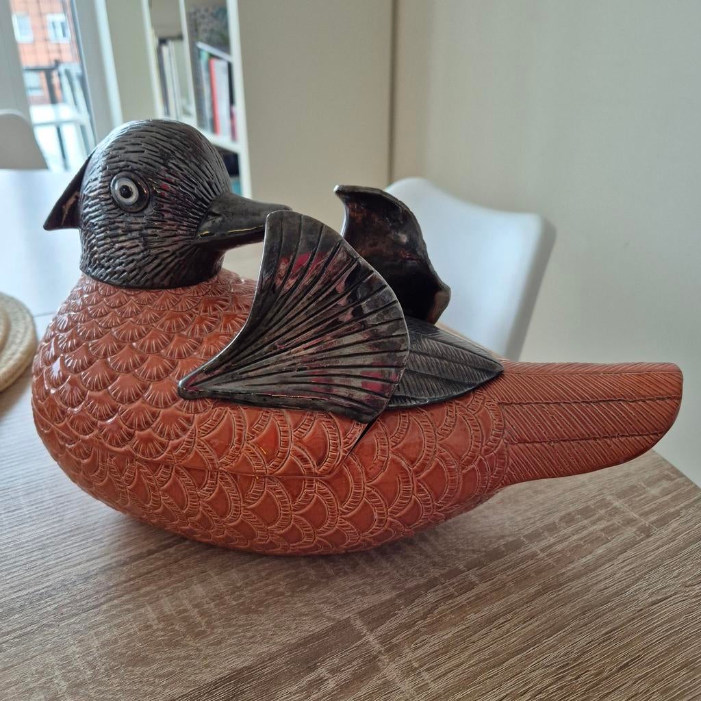 Canard boîte, très joli, bel objet, Jardin & Terrasse, Enlèvement ou Envoi