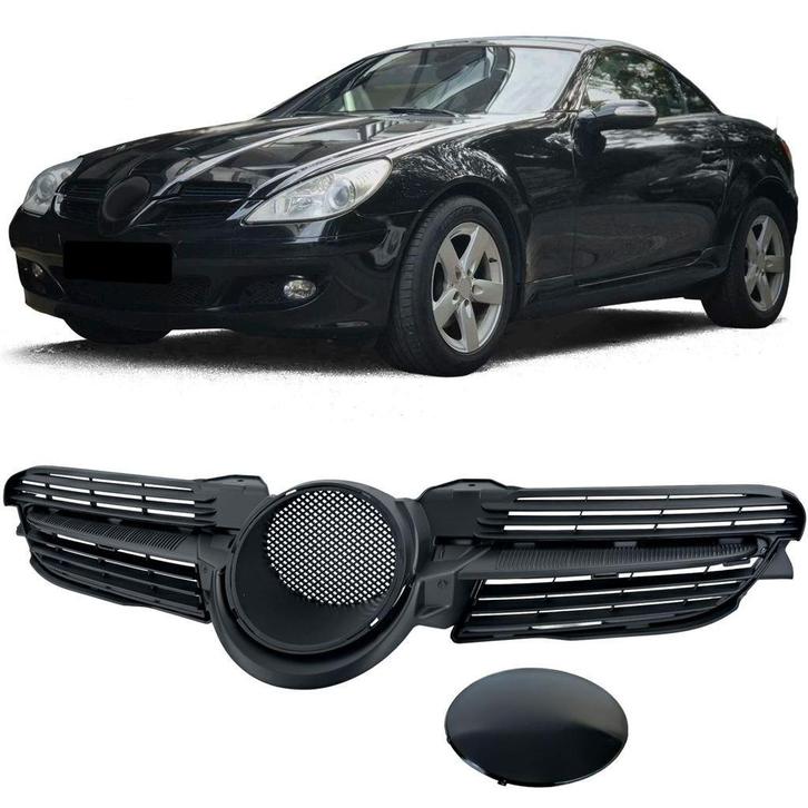 Sport Grill Voor Mercedes SLK R171 Mat Zwart, Autos : Divers, Tuning & Styling, Envoi