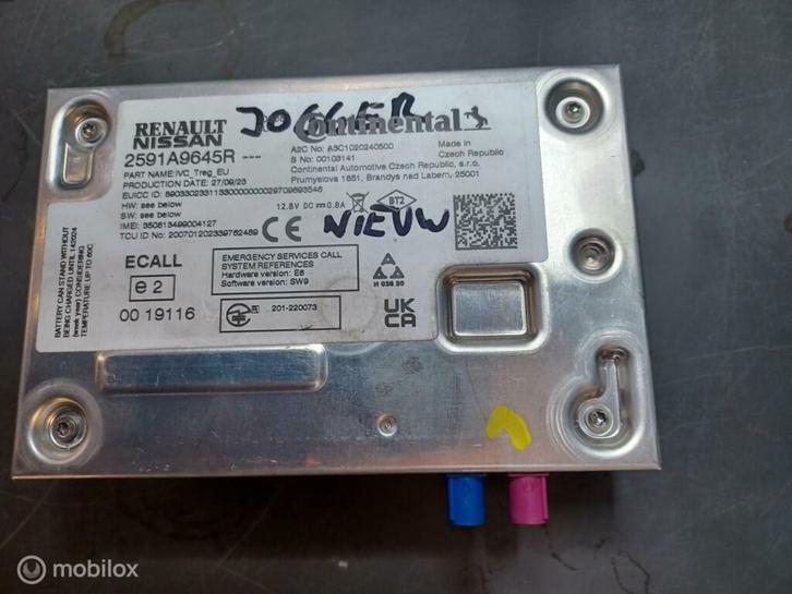 sos module  2591A2858R 2591A9645R telematica  org nr 2152, Autos : Pièces & Accessoires, Électronique & Câbles, Renault, Neuf