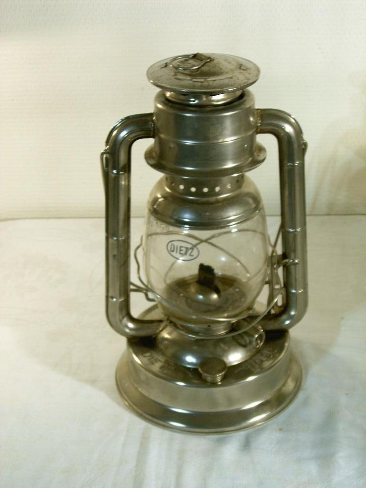 Olielamp van Dietz., Antiek en Kunst, Curiosa en Brocante, Ophalen of Verzenden
