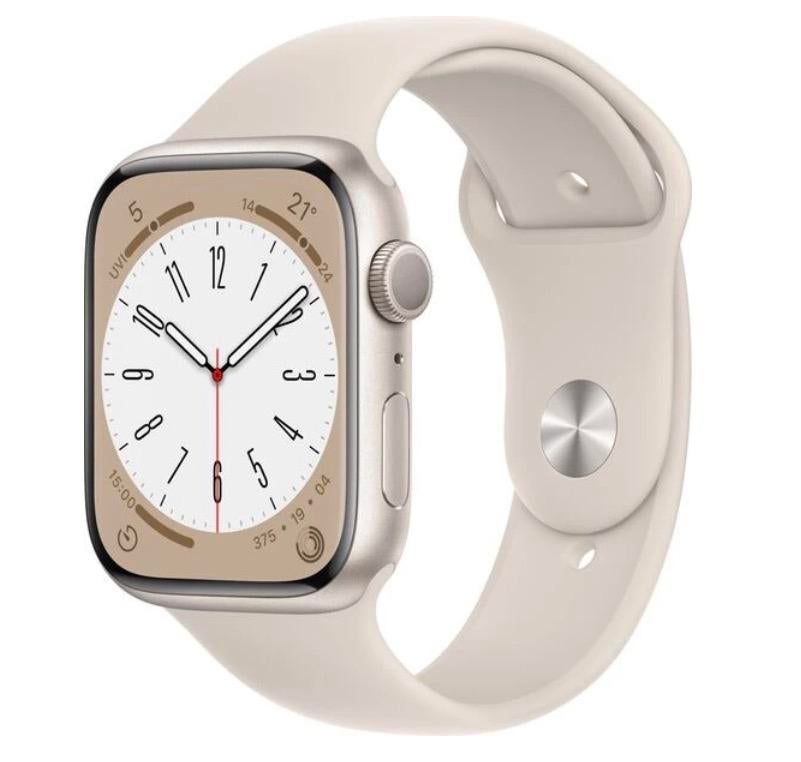 Apple Watch series 8 41mm, Ophalen, Gebruikt, Zilver, IOS