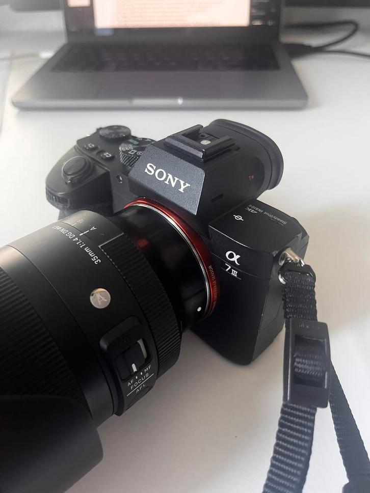 Sony a7 iii body, Audio, Tv en Foto, Fotocamera's Digitaal, Zo goed als nieuw, Sony, Ophalen of Verzenden