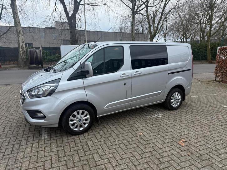 FORD CUSTOM 20TDCI À CABINE DOUBLE 2019 140 000 KM, INSPECTI, Autos, Camionnettes & Utilitaires, Particulier, ABS, Airbags, Air conditionné