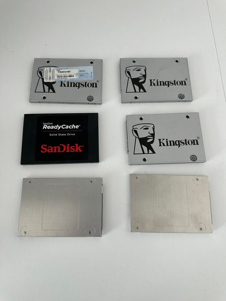 Lot 6 disque dur SSD, Computers en Software, Harde schijven, Ophalen, Zo goed als nieuw