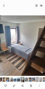 Lit bateau 1 personne. Sommier et matelas neuf., Neuf, 90 cm, Beige, Une personne