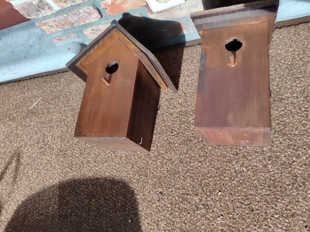 2 vogelhuisjes, Jardin & Terrasse, Maisons & Bains d'oiseaux, Enlèvement ou Envoi
