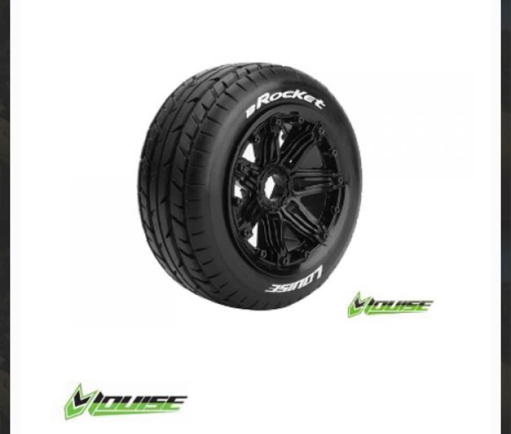 NIEUW!!! Nieuwe zet banden met velg 4stuks, Hobby en Vrije tijd, Modelbouw | Radiografisch | Auto's, Ophalen