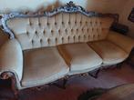 Salon 3 zit en 2 eenzits, Ophalen, Zo goed als nieuw, Stof