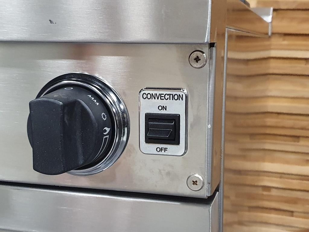 Luxe Viking Fornuis 150cm RVS 6  precisiebranders tepanyak, Gaz, Classe énergétique A ou plus économe, Gril, Comme neuf