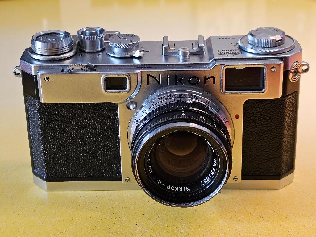 Nikon S2 Rangefinder, Audio, Tv en Foto, Fotocamera's Analoog, Verzenden, Gebruikt, Compact, Nikon