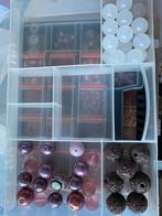 Perles dans une boîte de rangement, Hobby & Loisirs créatifs, Enlèvement, Neuf, Perle