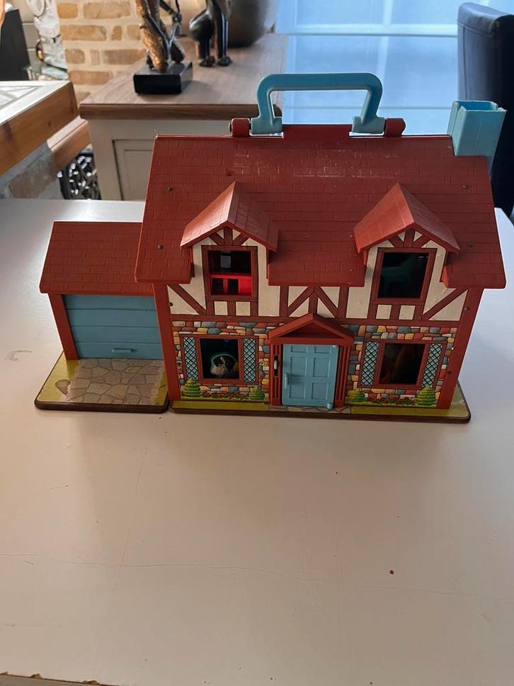 Vintage Fisher-Price Poppenhuis, Kinderen en Baby's, Speelgoed | Poppenhuizen, Gebruikt, Poppenhuis, Ophalen