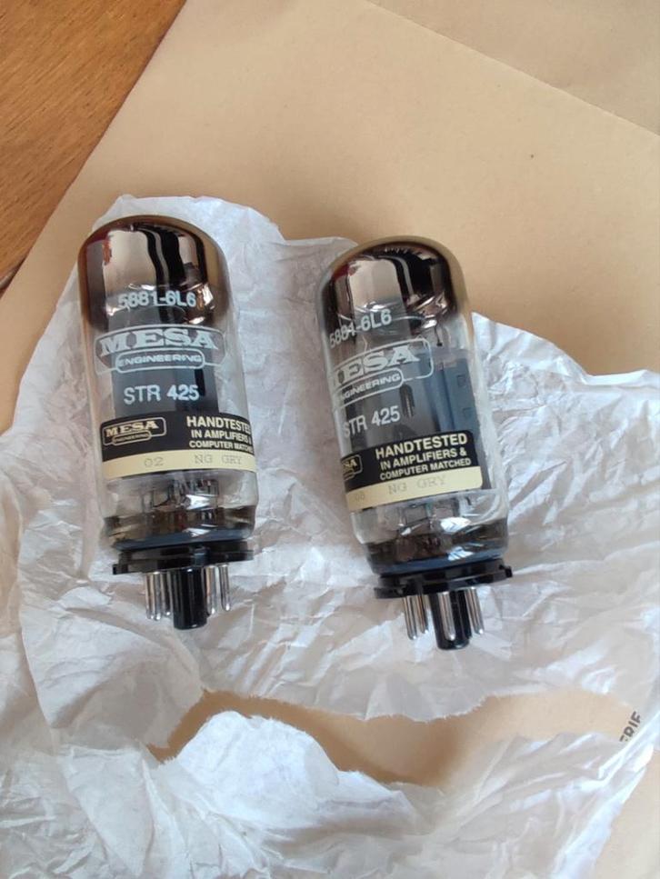 Mesa 6L6/5881 STR425 slangen, Audio, Tv en Foto, Buizenversterker, Ophalen of Verzenden