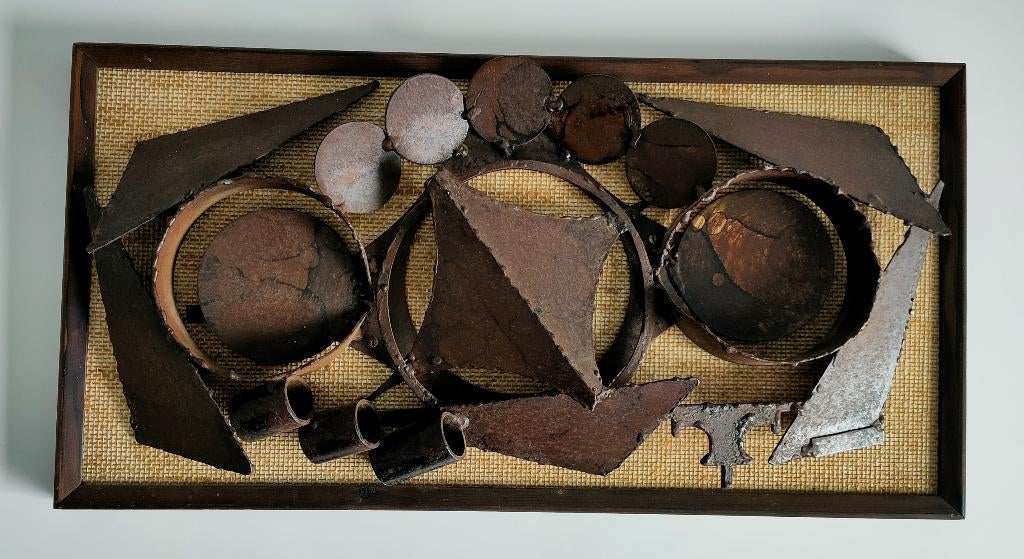 HENRIK HORST/WANDSCULPTUUR (Circa 1970), Antiek en Kunst, Kunst | Beelden en Houtsnijwerken, Ophalen